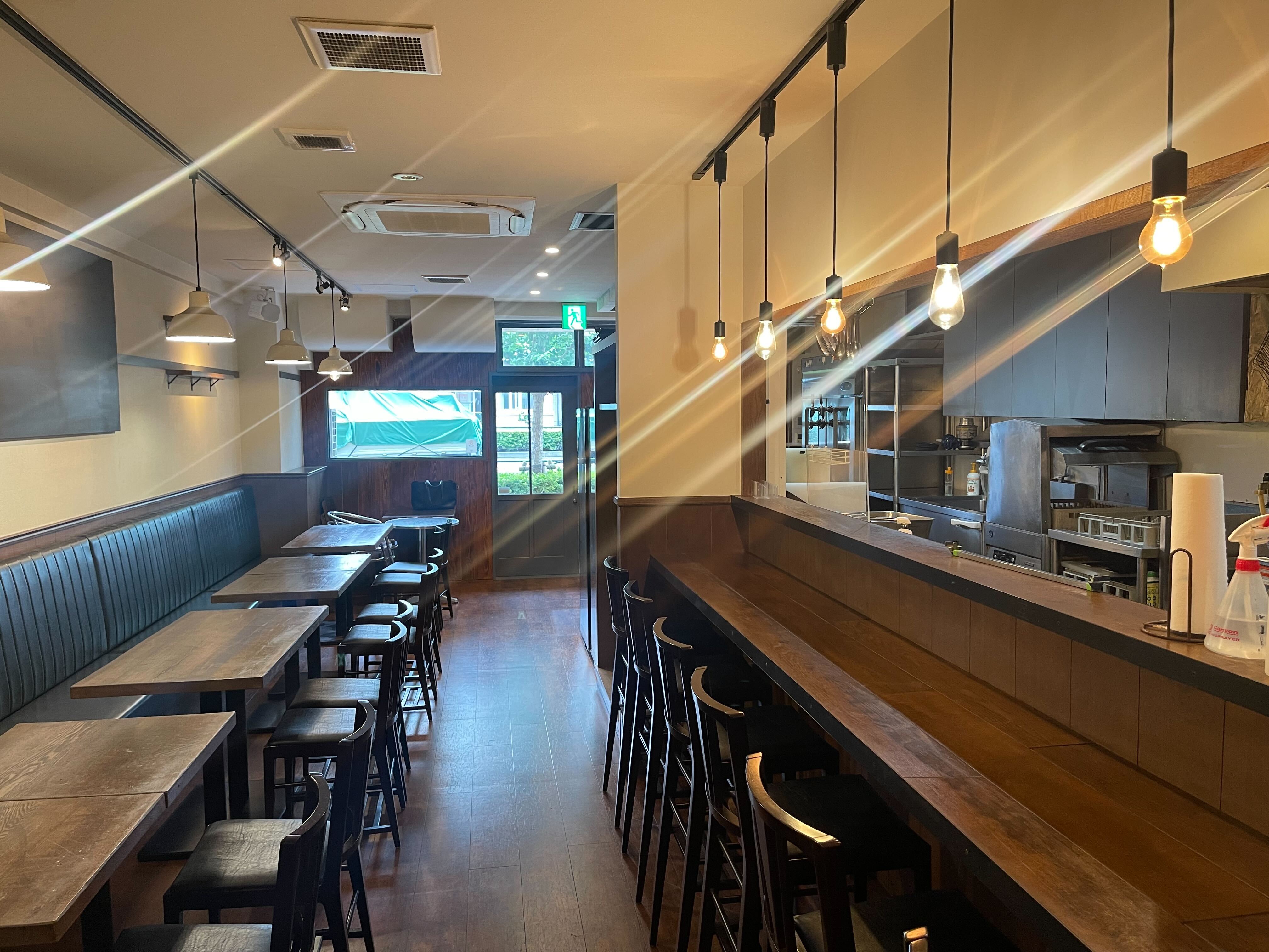 大崎駅徒歩5分　1階路面の内装美麗ダイニングバー居抜き店舗物件